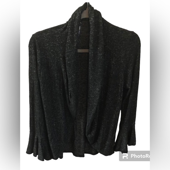 Cozy Dark Grey Cardigan - Picture 1 of 10